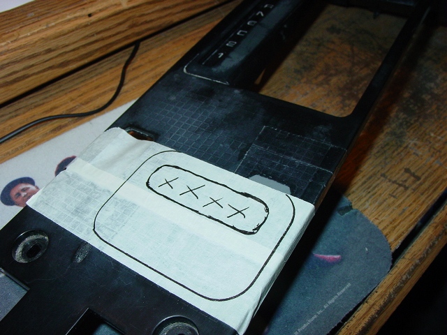 console cutting guide