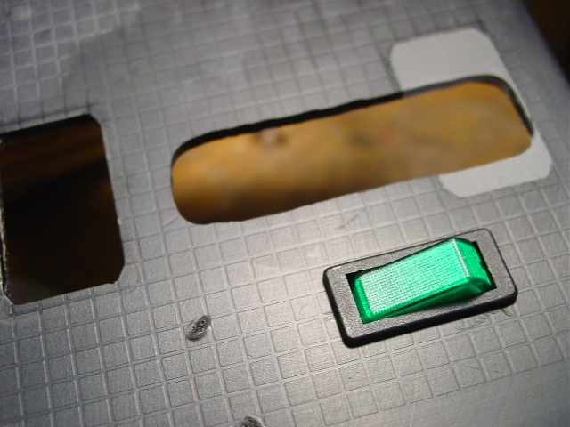 power switch installed