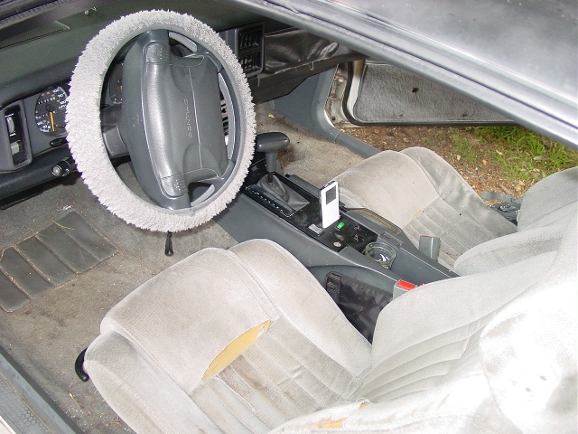 Wide view of install