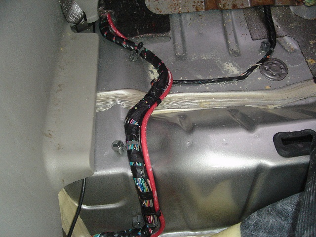 Dress the wiring