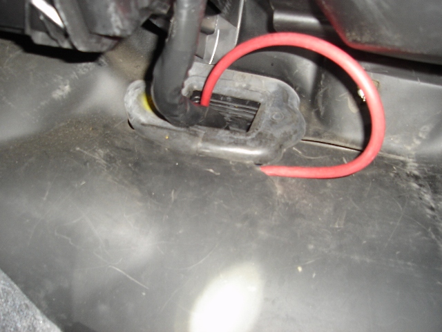 Wire in grommet done