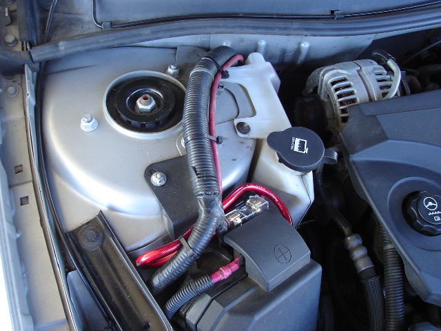 12v connection at fuse