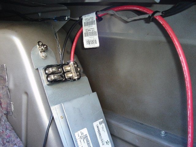 Power to fuse block