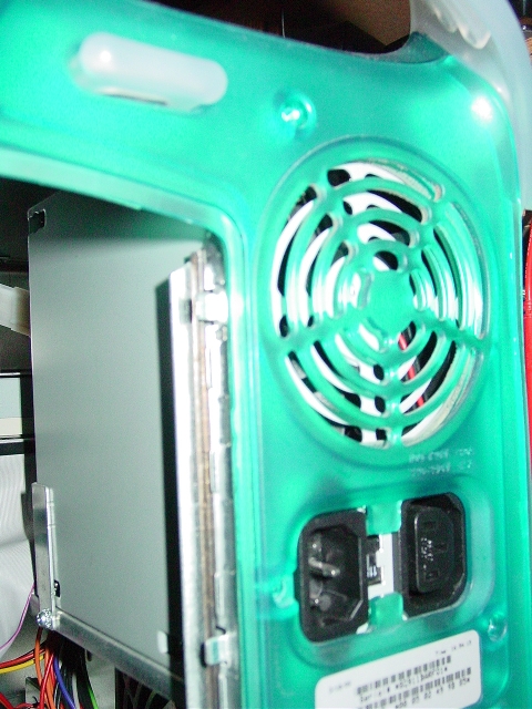 Power supply fitting