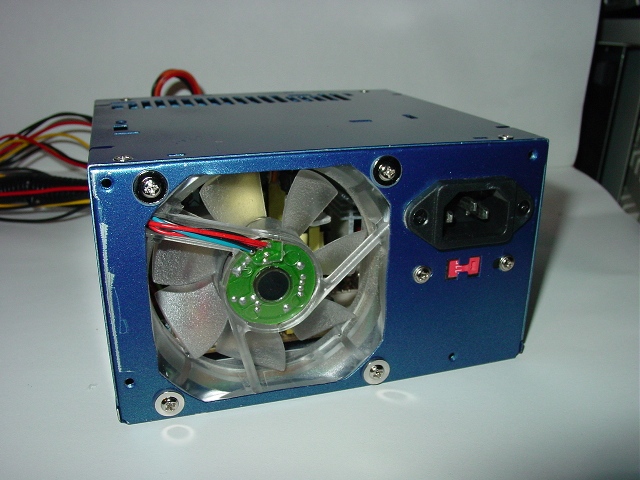 Painted power supply