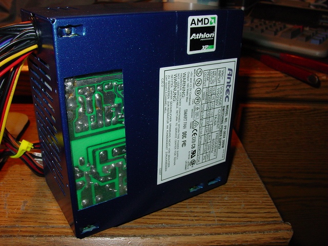 Power supply window