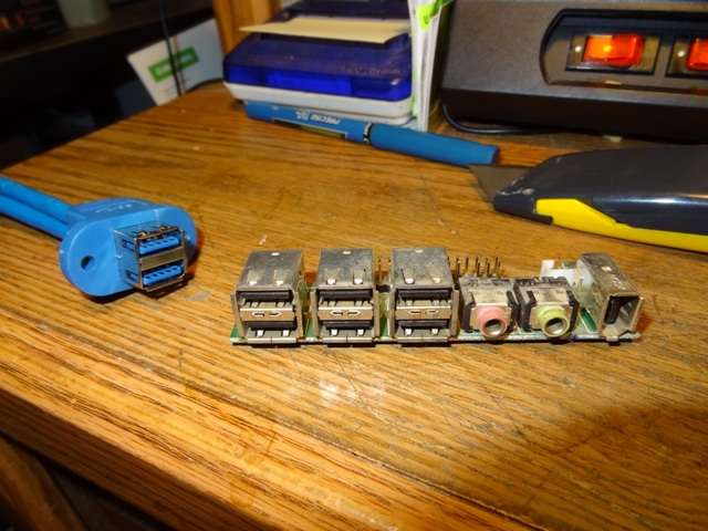 CM Stacker front panel circuit board